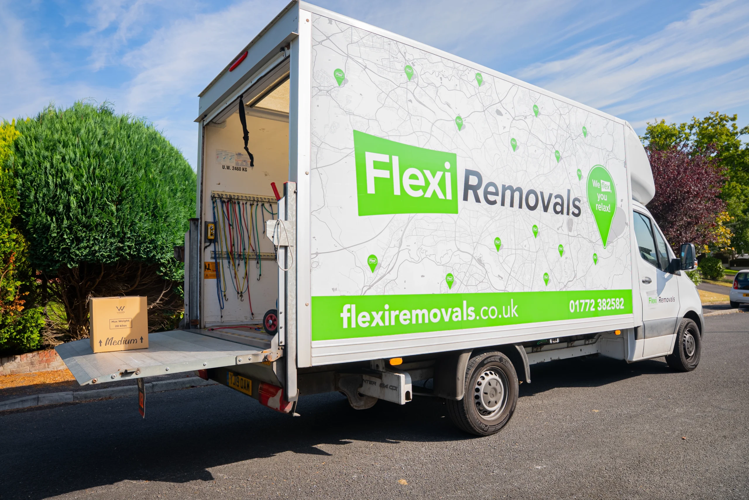 House removals preston